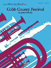 Cobb County Festival Concert Band sheet music cover Thumbnail